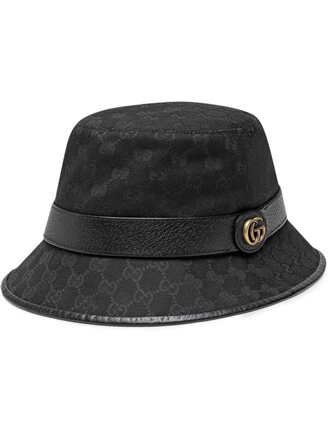 bucket hat gucci black|Gucci Hats for Men .